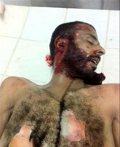 Bahraini al-Khalifa Forces Brutally Kill a Protester Salah A...